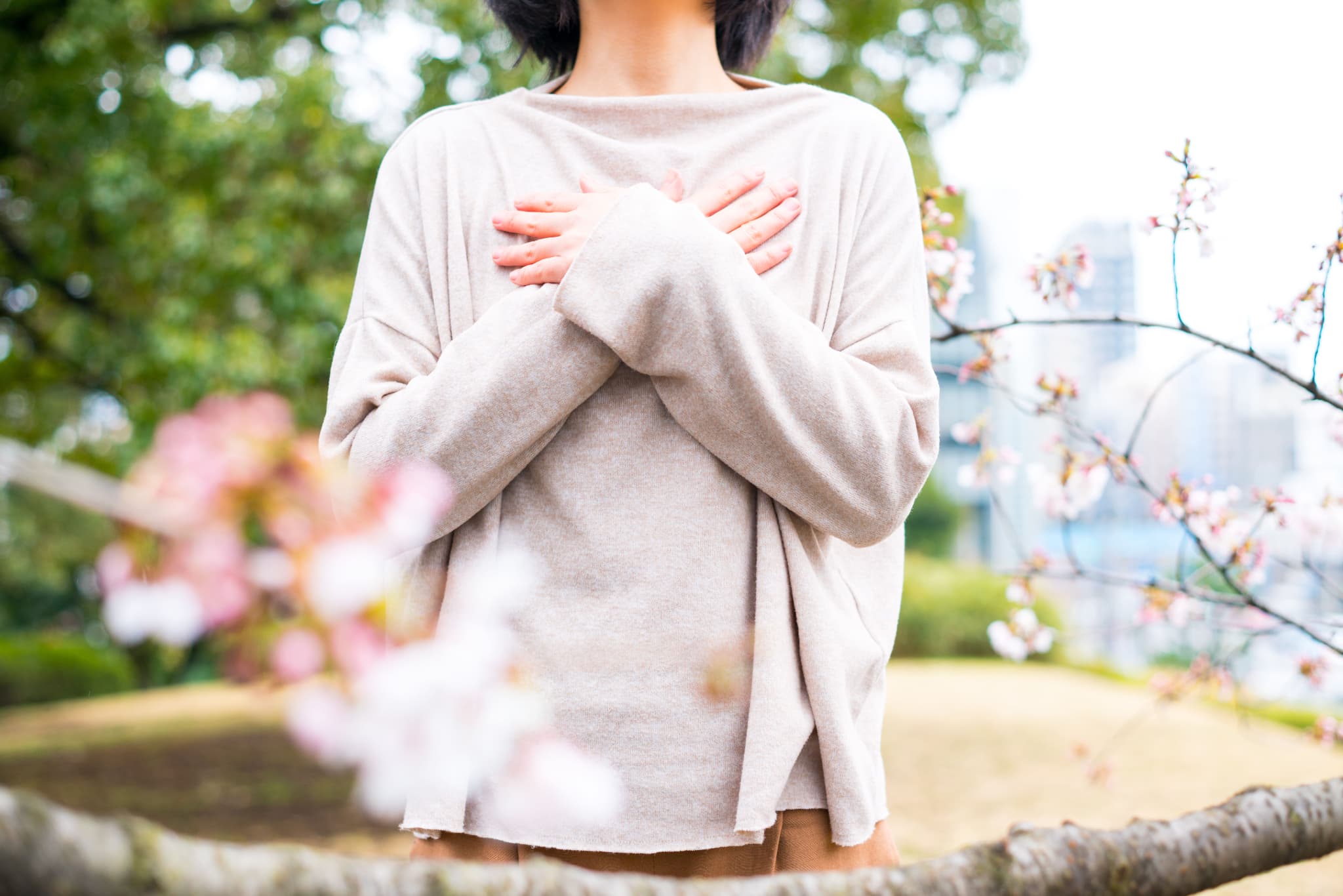 整体で心まで軽くなることを実感した女性