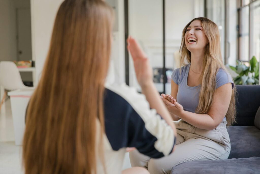 整体で健康的になり、体の不調がまったくない女性