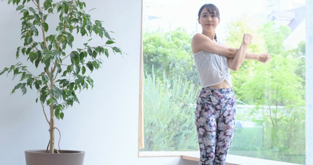 体が整うと無駄な力が抜ける