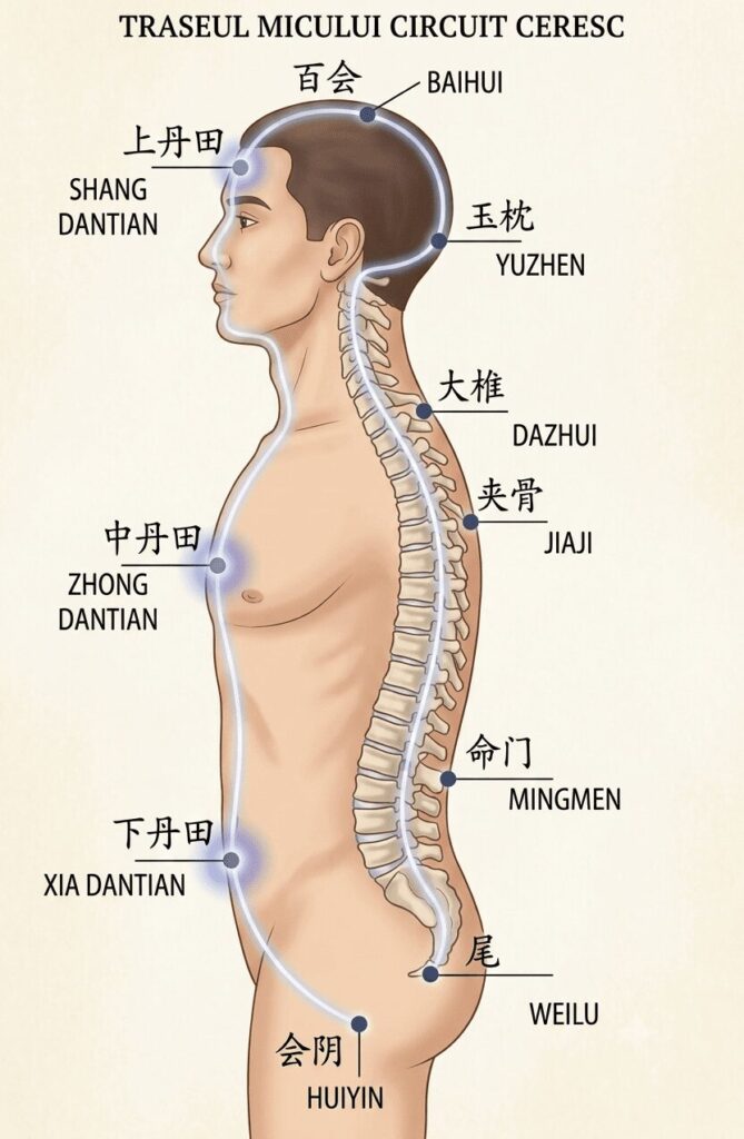 陰蹻脈矢状面断面図