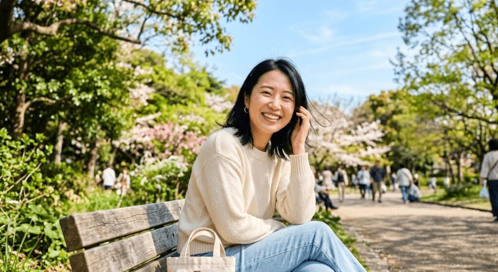 【#7】氣・私たちを取り巻く見えないエネルギーの存在 6 天気で笑顔の人